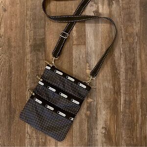 LeSportsac Classic 3-Zip Crossbody Bag